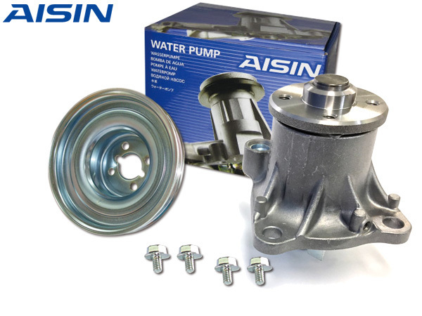 サンバー S321B S331B ウォーターポンプ 対策プーリーセット アイシン AISIN H24.04～H29.11 送料無料_画像1