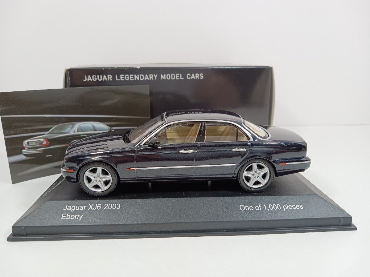 1/43 中古品 ジャガー XJ6 2003 ブラック_画像2