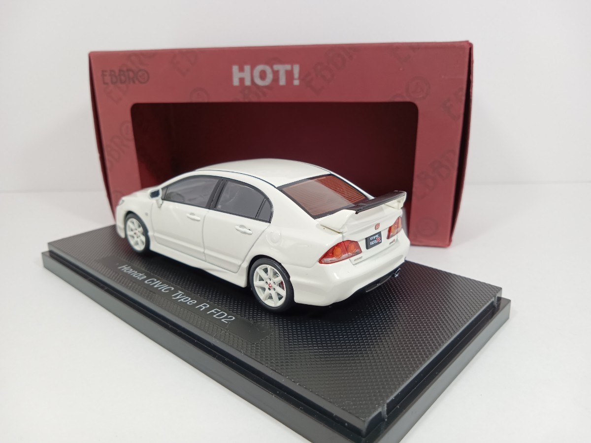 1/43 中古品 ホンダ シビック Type R FD2 ホワイト_画像3