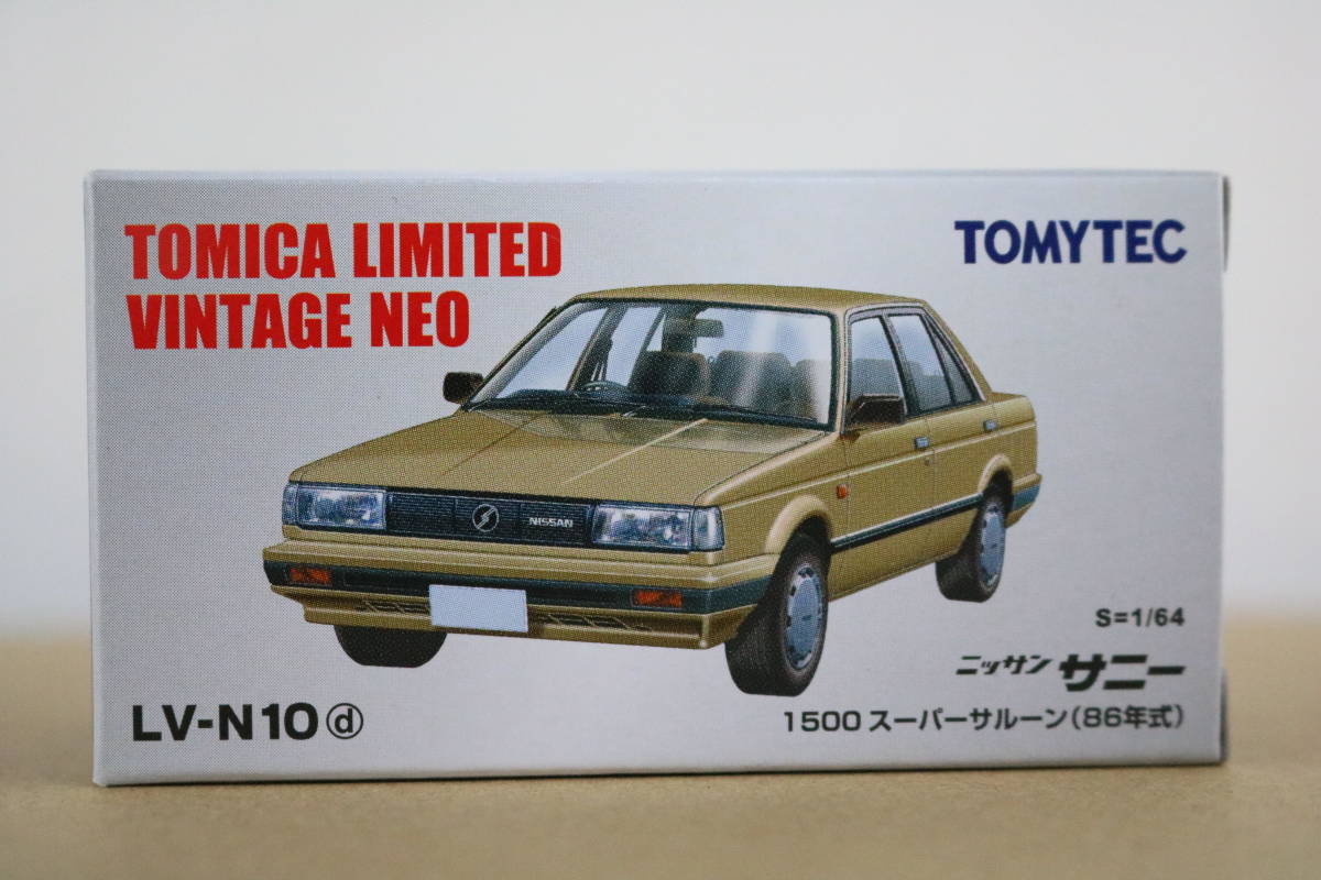  原文:トミカ リミテッドヴィンテージ ネオ LV-N10(d) ニッサン サニー ( 86年式 ) ☆ TOMICA LIMITED VINTAGE NEO ☆ NISSAN