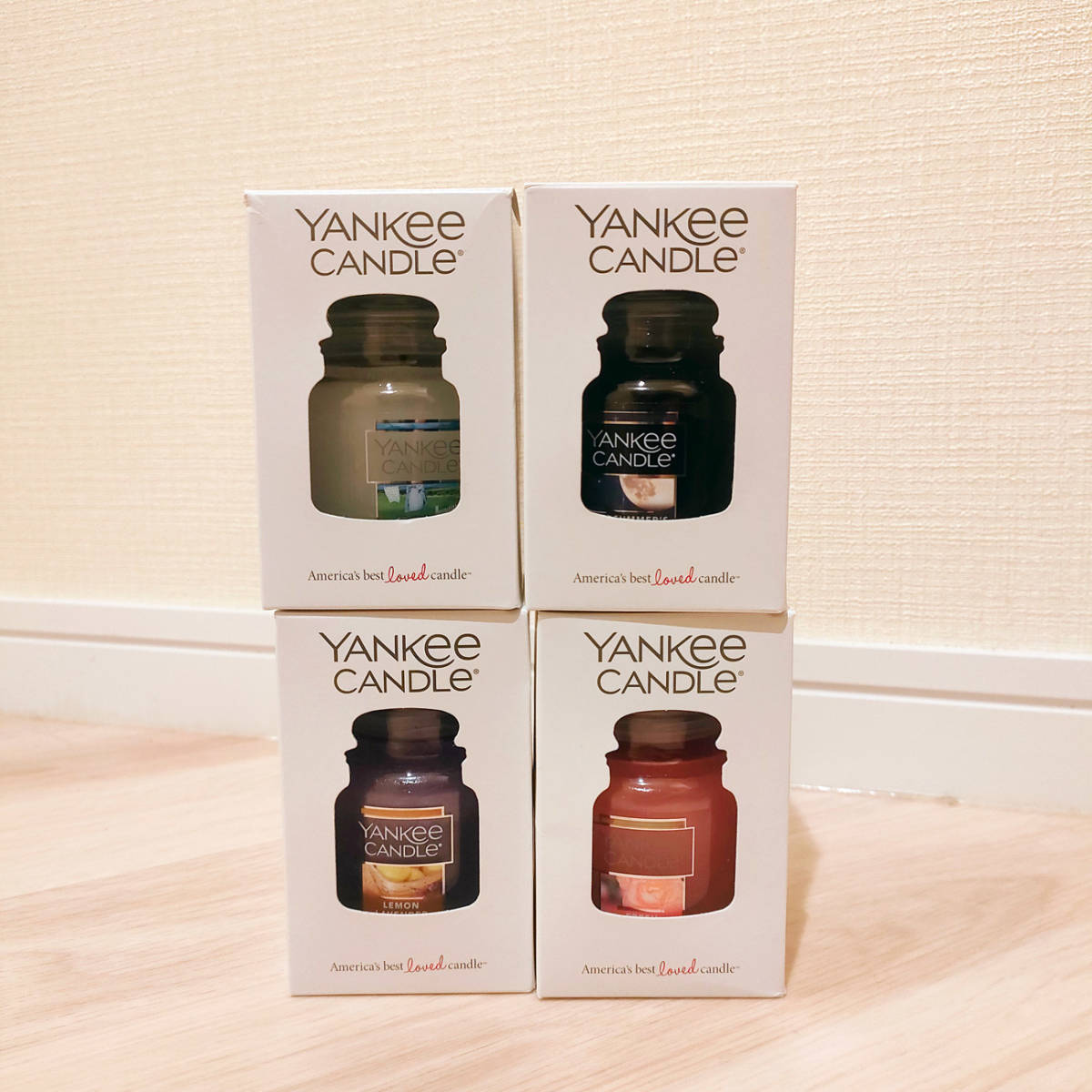 送無★美品4個セット★ヤンキーキャンドル S YANKEE CANDLE フレグランスキャンドル_画像2