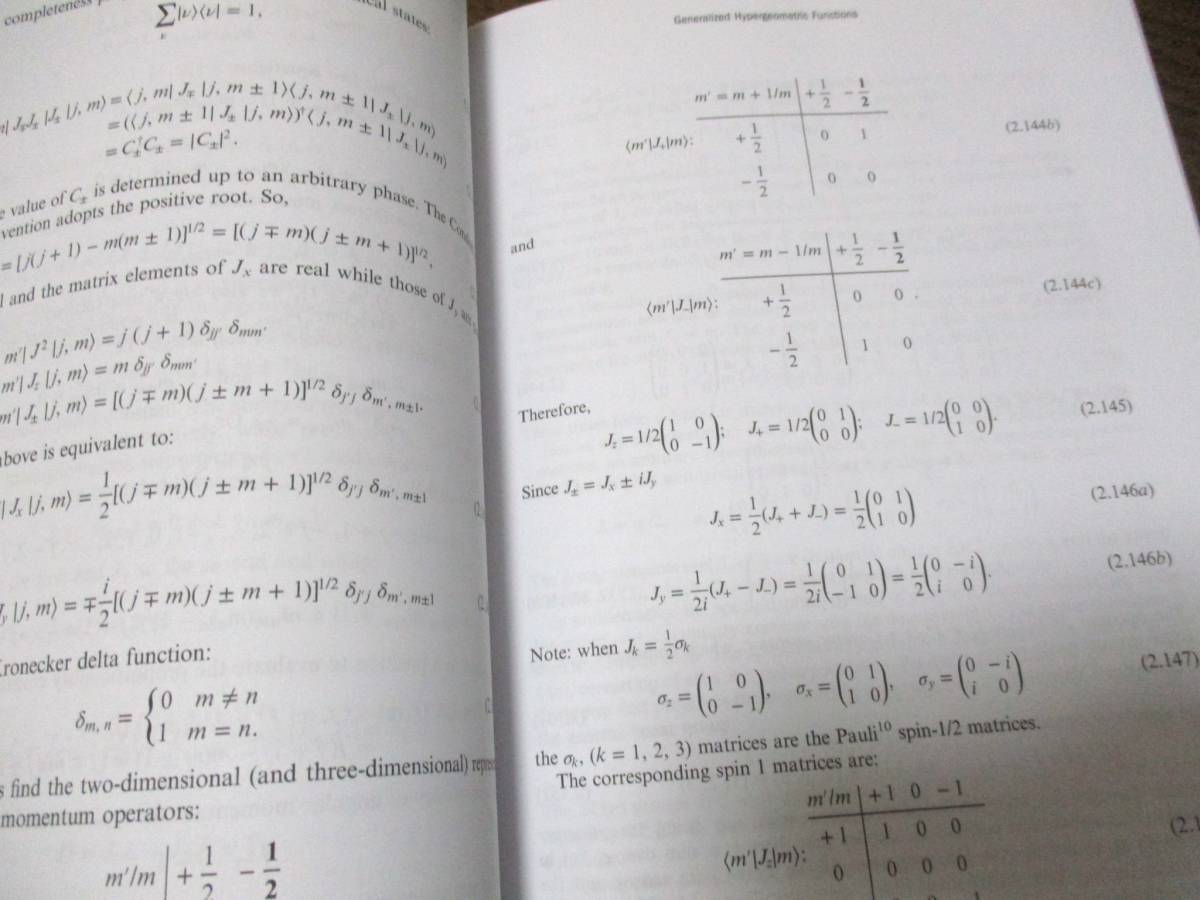 一般化超幾何関数の専門書　222㌻ 群理論 　特殊関数　数学　研究　大学_画像5