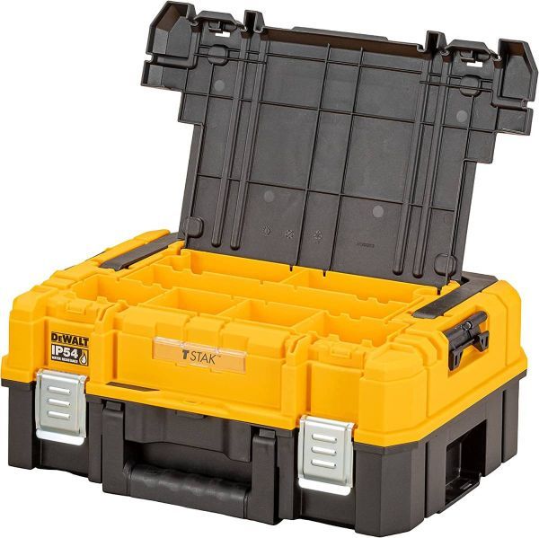 格安 デウォルト(DeWALT) TSTAK オーガナイザートップ 工具箱 収納ケース ツールボックスIP54 坊塵 防水 設計 DWST83344-1_画像4