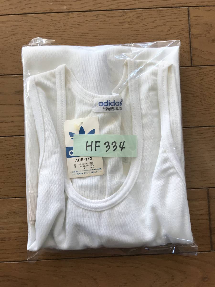 当時物　未使用　デッドストック　アディダス　adidas　ランニングシャツ　タンクトップ　品番：ADS-113　サイズ：S　　HF334_画像9