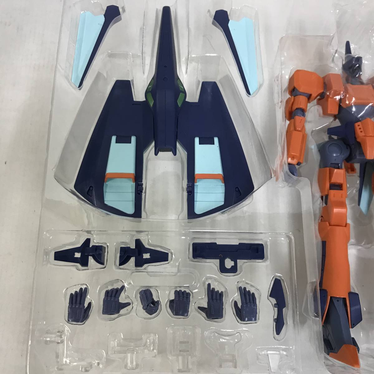 47　バンダイ ROBOT魂 SIDE HM 重戦機エルガイム アモン・デュール スタック 中古品 (80)_画像3