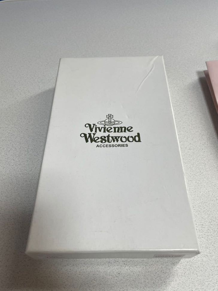 【未使用】Vivienne Westwood/ヴィヴィアンウエストウッド 長財布 黒 箱、ショッパー付き_画像8