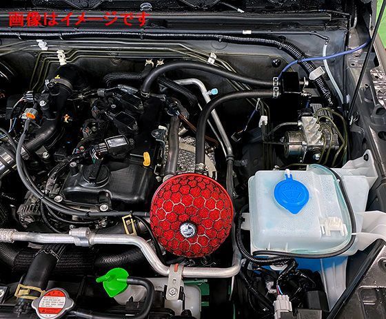 個人宅発送可能 HKS レーシング サクション インテーク シリーズ SUZUKI スズキ ジムニー JB64W R06A(TURBO) (70020-AS106)_画像2