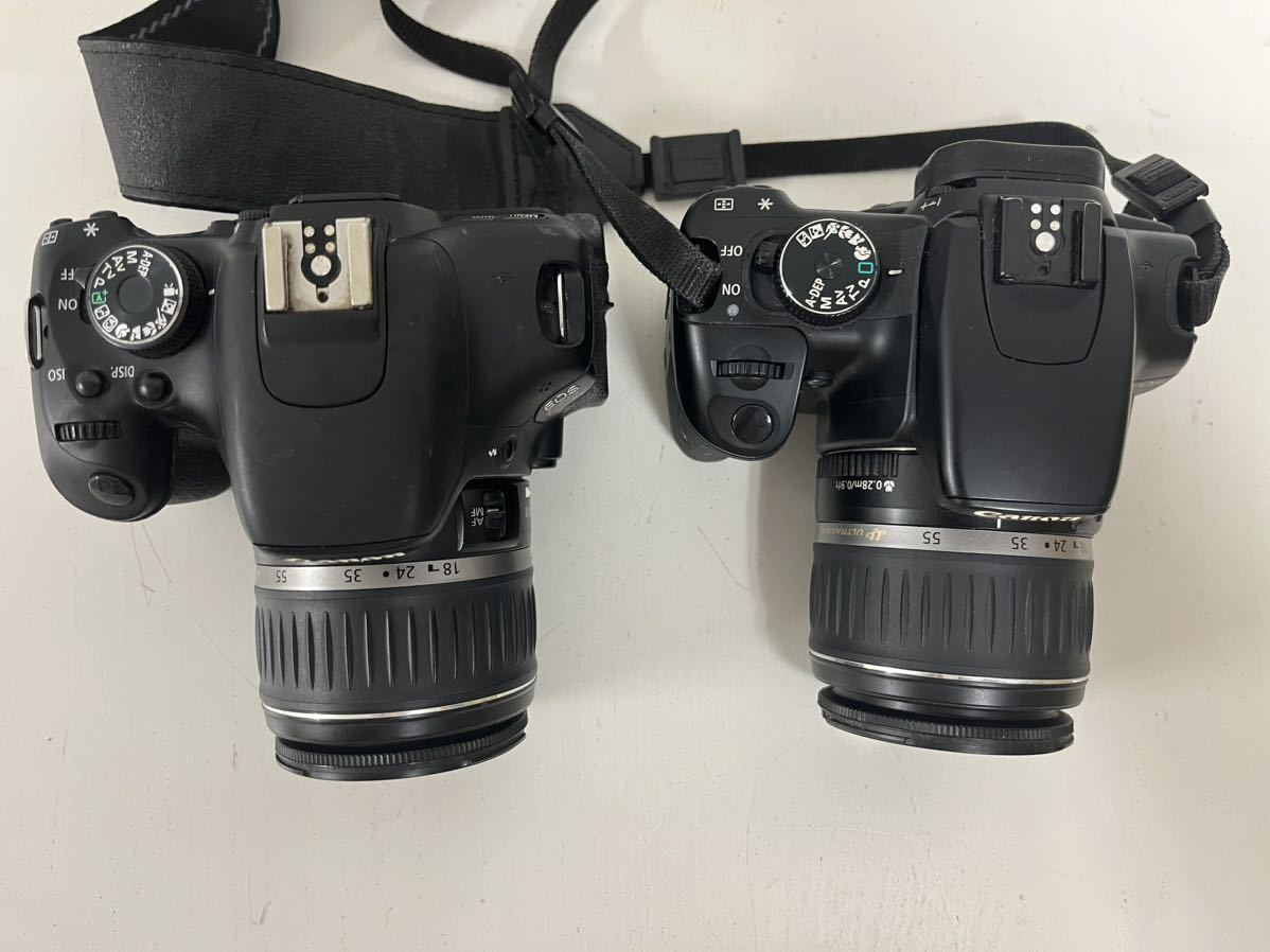 10h Canon キャノンEOS X X5 一眼レフカメラ EOS Kiss Digital EF-S 18-55mm 1:3.5-5.6 Ⅱ USM _画像4