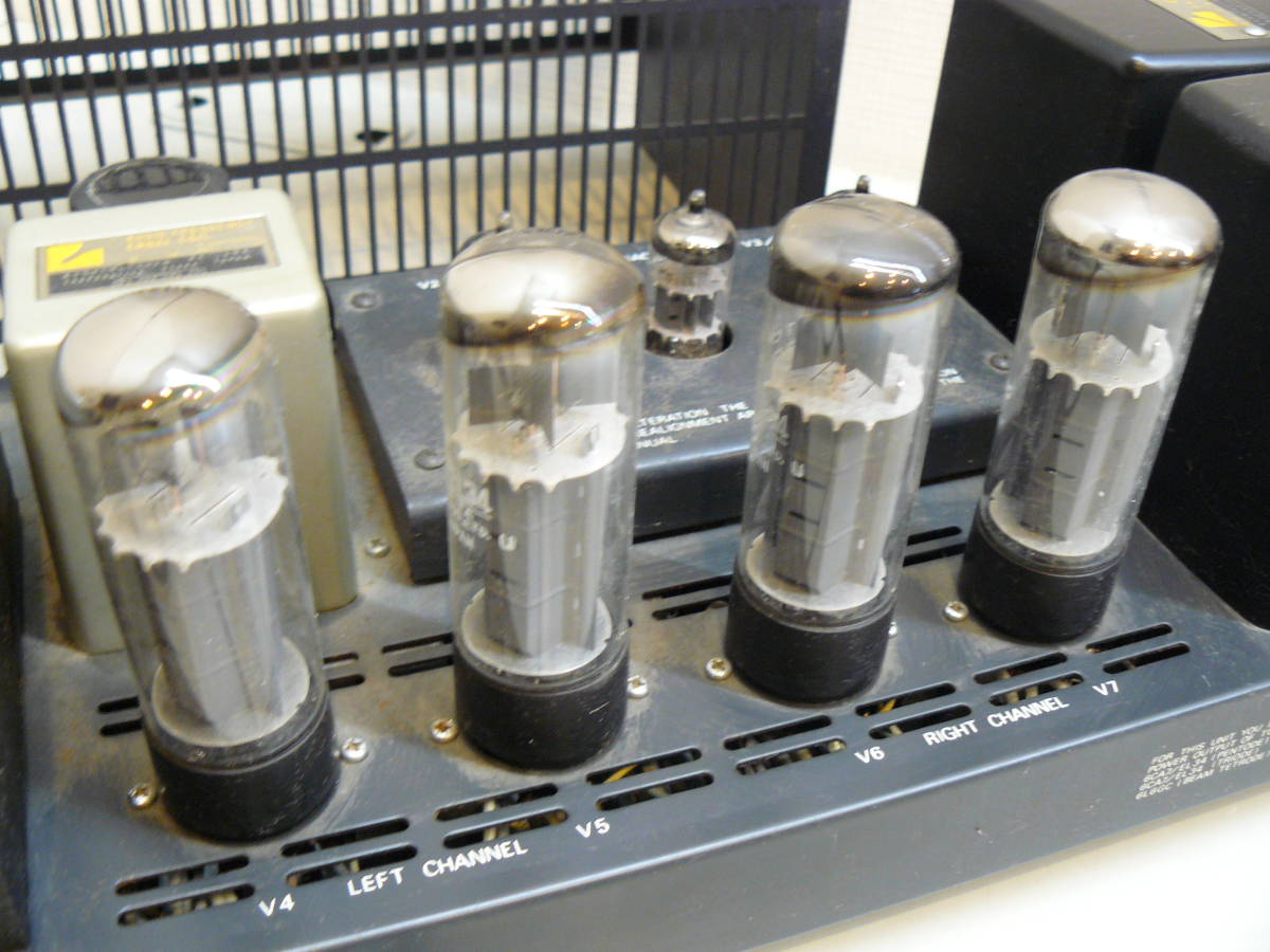 23827●LUXKIT A3500 真空管 ステレオパワーアンプ STEREOPHONIC POWER AMPLIFIER　通電◯_画像4