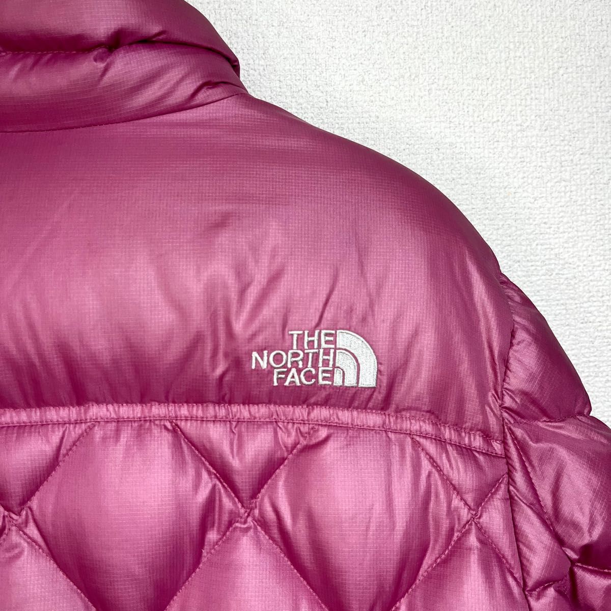 人気希少 ノースフェイス キルティングダウンジャケット 600フィル レディースL THE NORTH FACE グースダウン