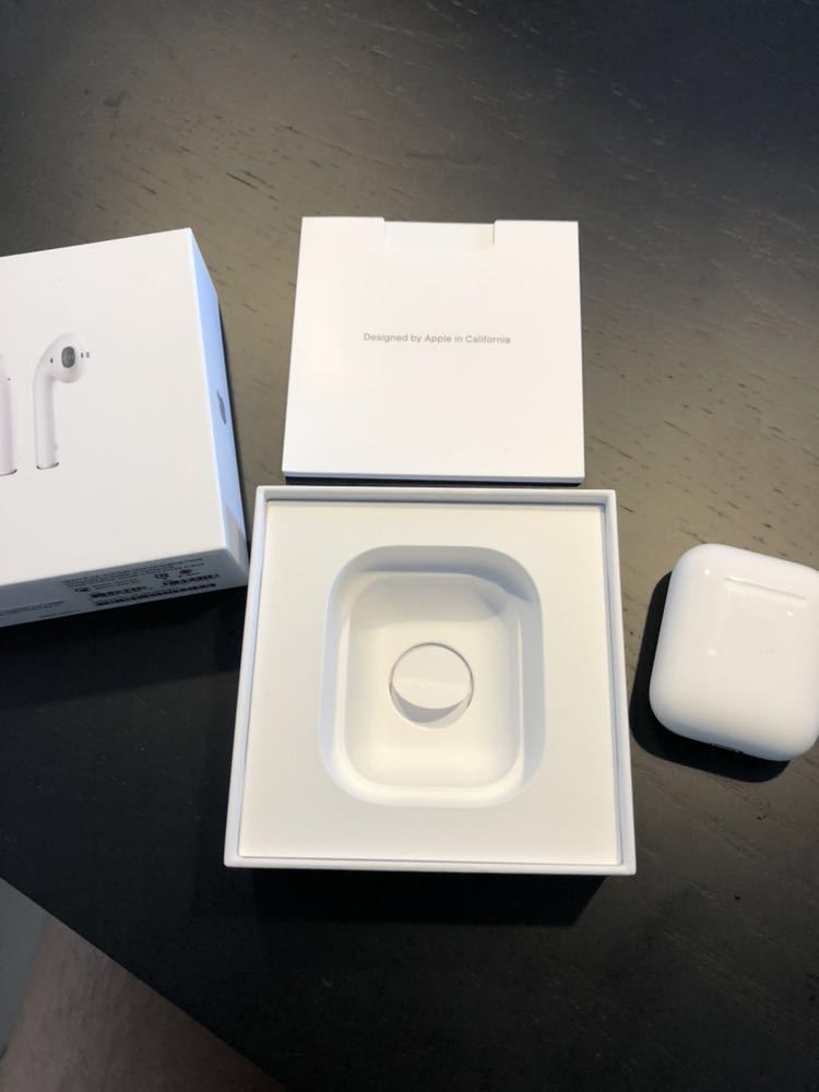 AirPods Apple正品開啟僅用過的物品 原文:AirPods Apple 純正 開封のみ 未使用品