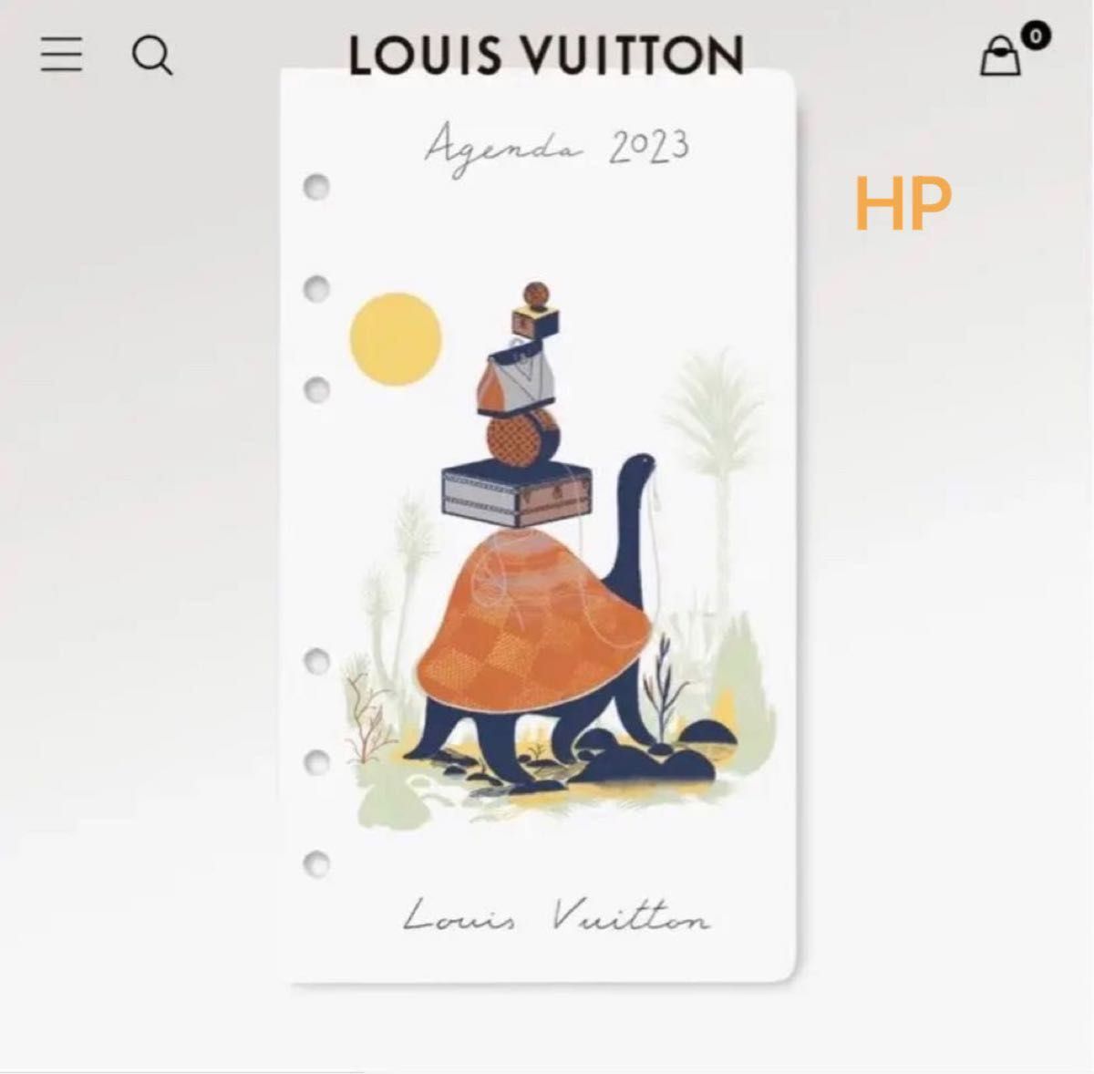 販売終了品・2023年版純正リフィル・新品・未開封 LOUIS VUITTON 販売終了品・2023年版純正リフィル・新品・未開封 LOUIS VUITTON