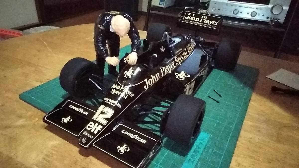  Platz 1/12 JPS LOTUS 99T John плеер специальный specification техническое обслуживание средний конечный продукт 