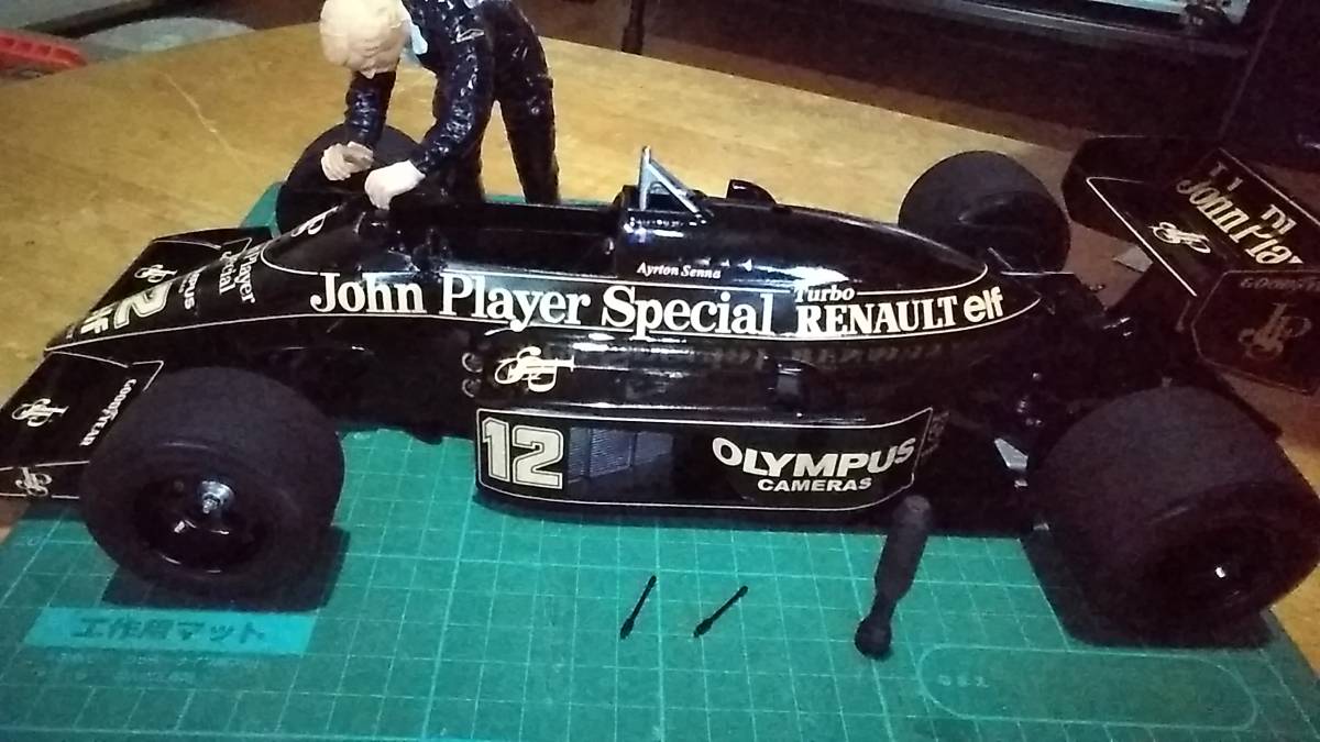  Platz 1/12 JPS LOTUS 99T John плеер специальный specification техническое обслуживание средний конечный продукт 