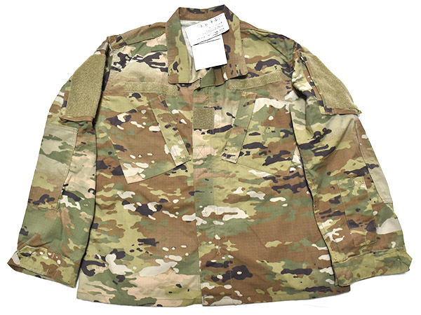 米軍実物 OCP スコーピオン W2 コンバット シャツ ジャケット マルチカム M-S 陸軍 ARMY F986_画像1
