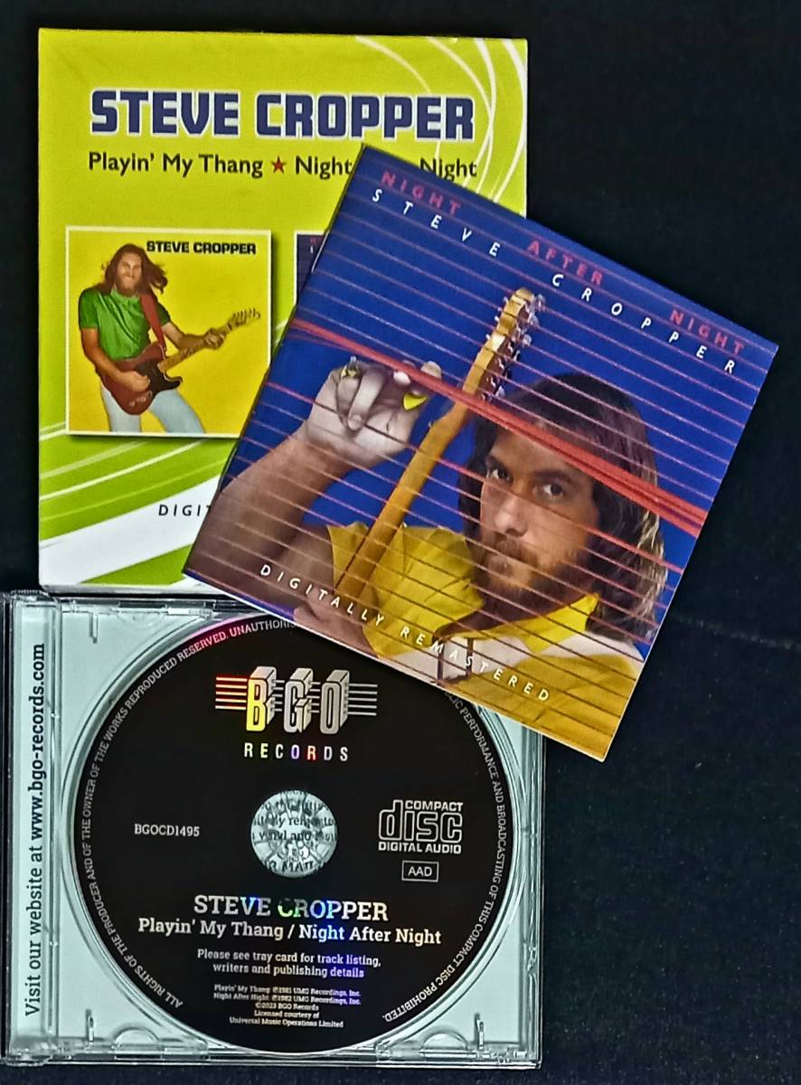 Steve Cropper 初CD化 ソロアルバム スティーブクロッパー ブッカーT&MG's ブルースブラザーズ オーティスレディング AOR スタックス R&B_画像3