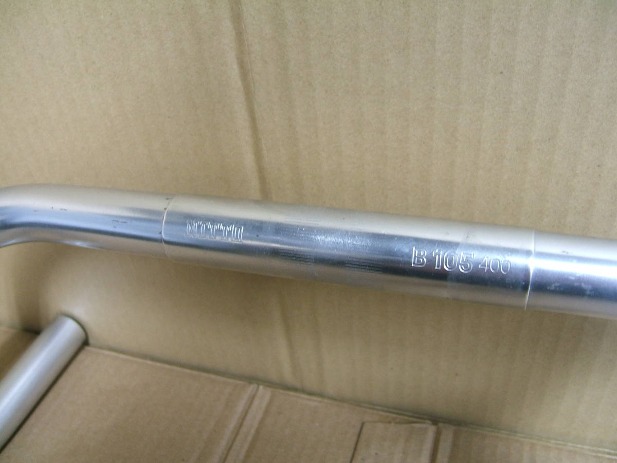 中古 ロード ドロップハンドル 400mm アルミ NITTO 105 　007_画像2