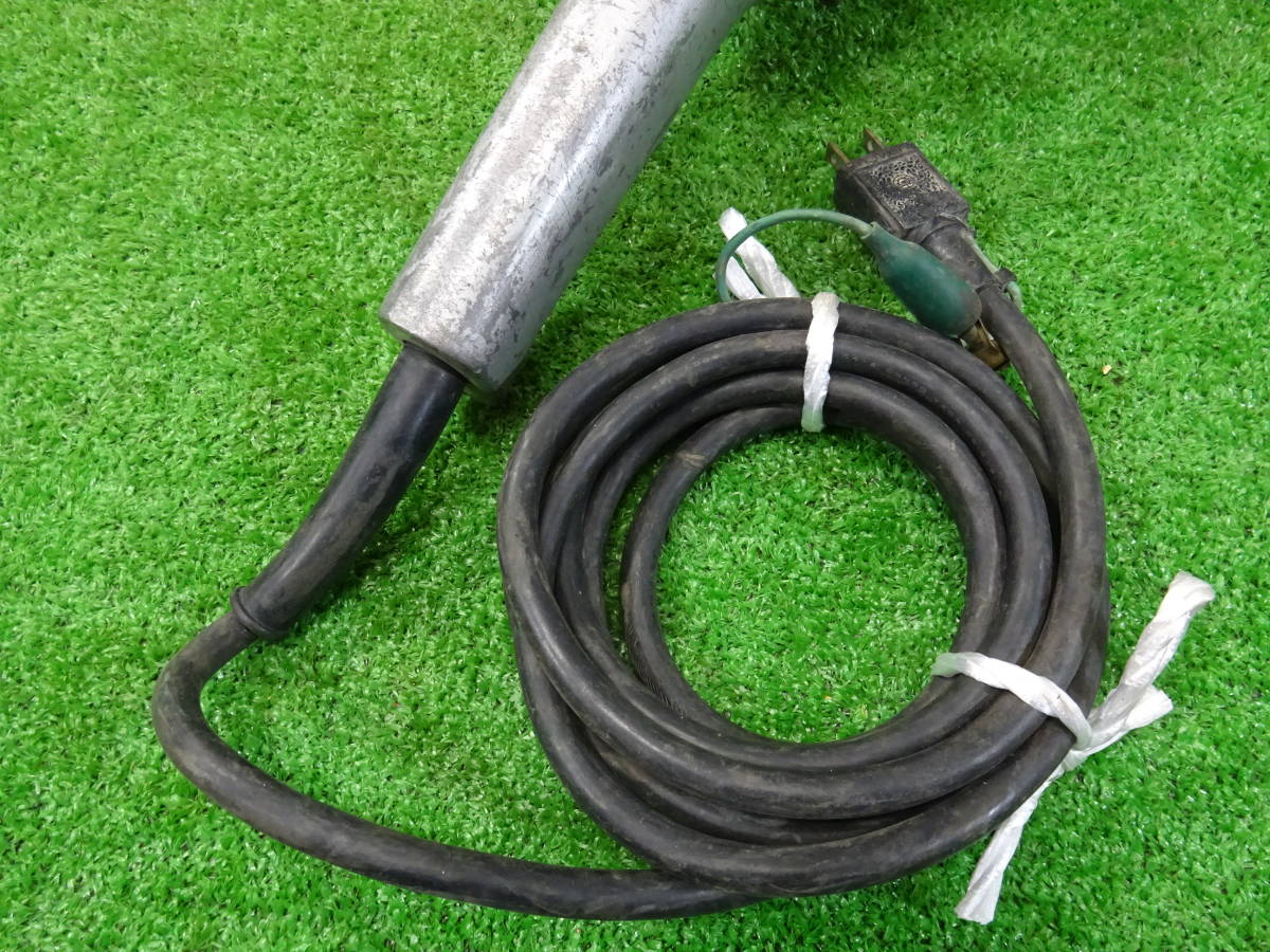 O【HITACHI】工具 日立工機 150mm 電気ディスクグラインダ PD-150A？ 100V 研磨 切断 中古品_画像8