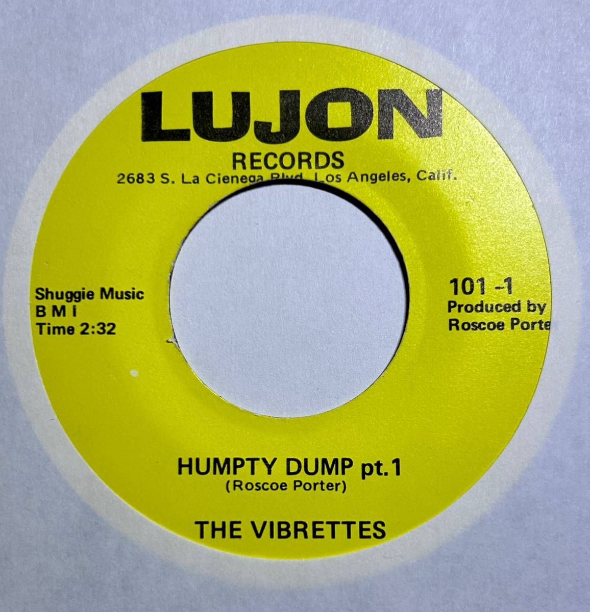 The Vibrettes 「Humpty Dump Pt 1 / Humpty Dump Pt 2」 funk45