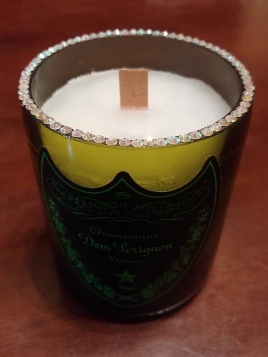 [ ручная работа ] шампанское свеча Don Perignon ruminas белый люминесценция Don peli релаксация .. вечеринка Рождество праздник память день 