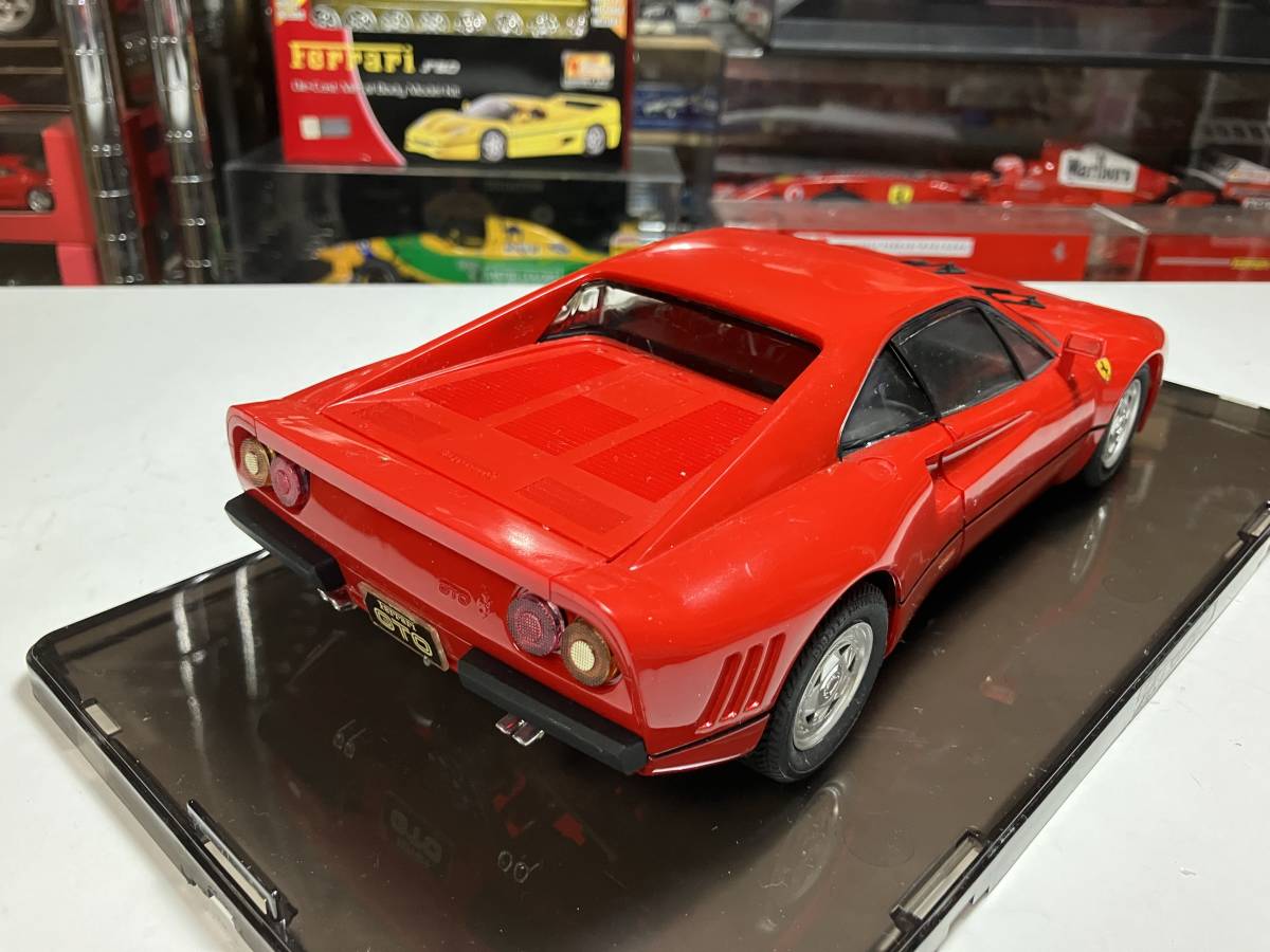 フジミ　1/１６　フェラーリ　２８８GTO　　ディスプレイケース付き　素人完成品_画像5