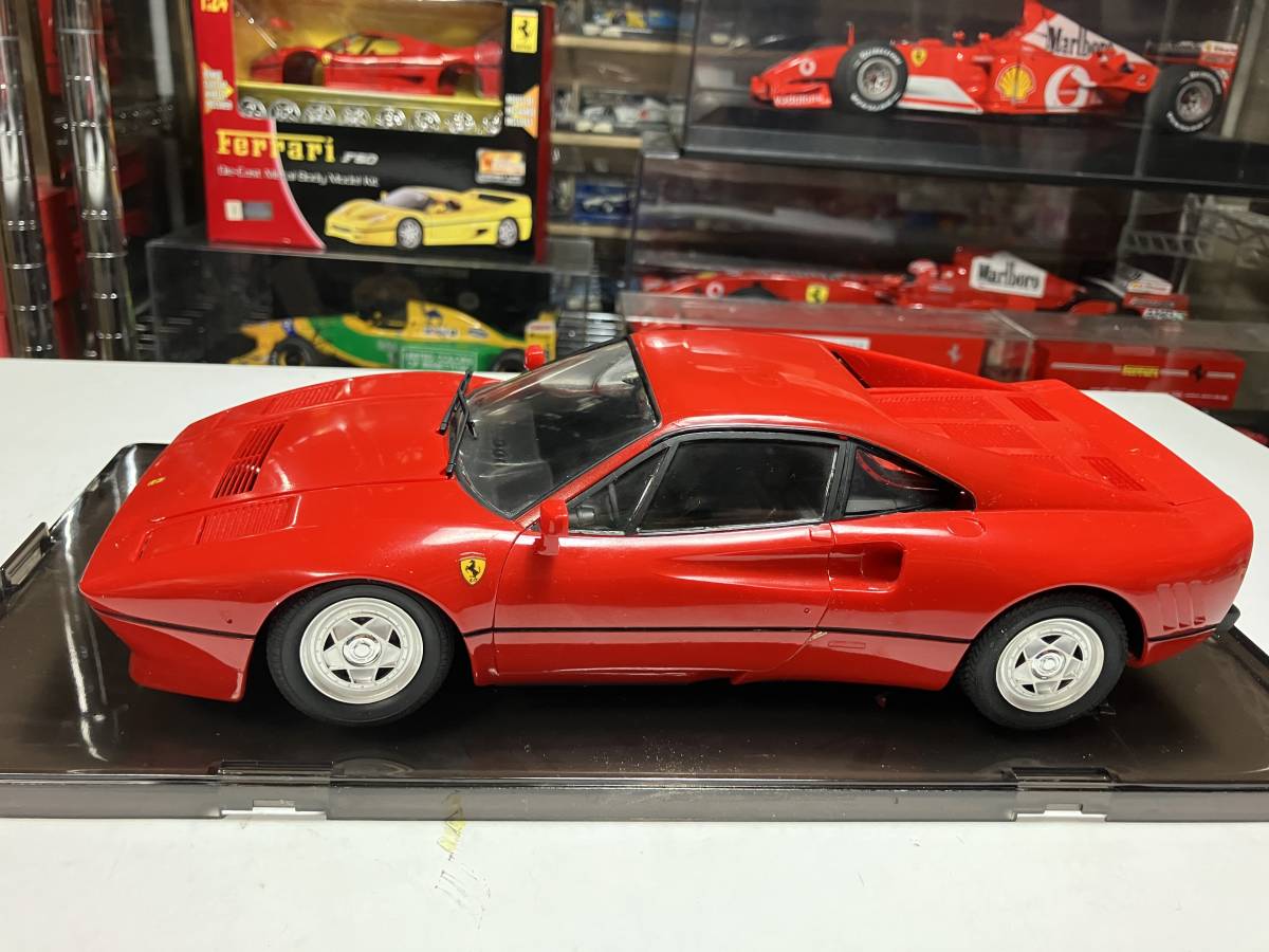 フジミ　1/１６　フェラーリ　２８８GTO　　ディスプレイケース付き　素人完成品_画像2