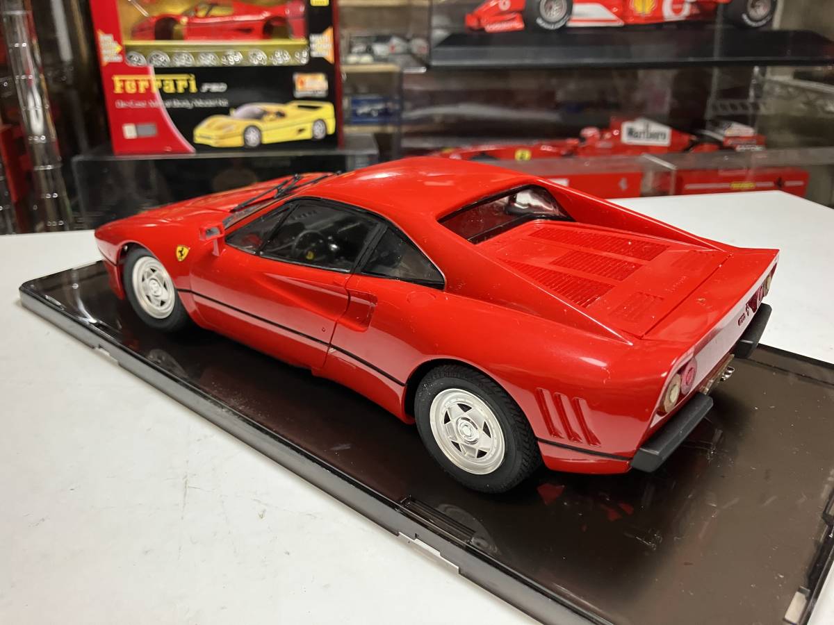 フジミ　1/１６　フェラーリ　２８８GTO　　ディスプレイケース付き　素人完成品_画像3