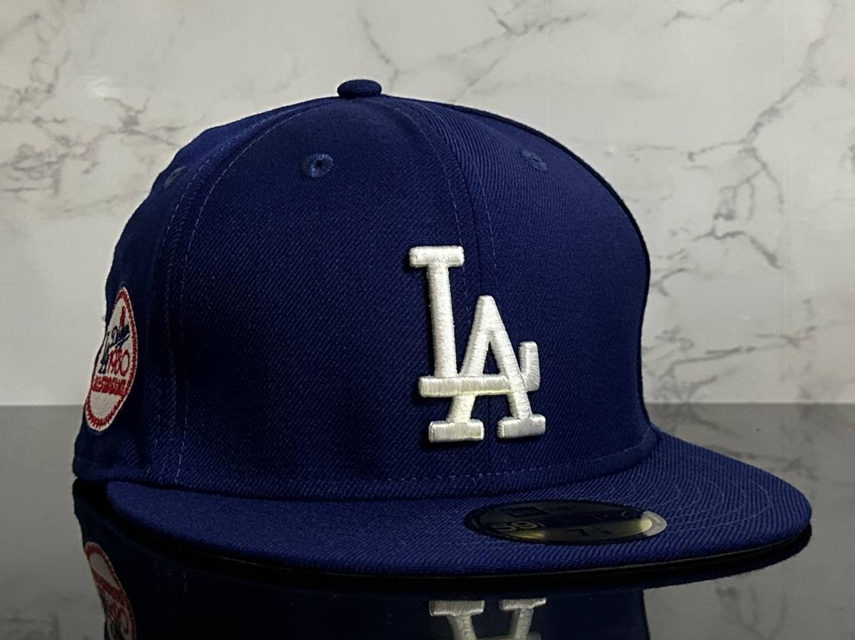 【未使用品】30B★NEW ERA 59FIFTY×MLB ロサンゼルス ドジャース Los Angeles Dodgers 1980 ALLSTAR GAME キャップ《SIZE 7 1/8・56.8㎝》_画像3