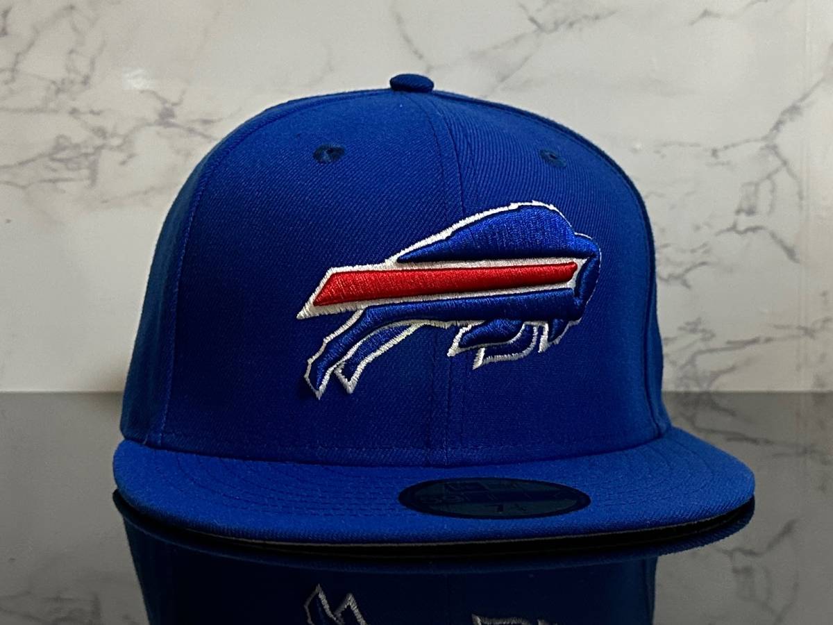 【未使用品】51A★NEW ERA ニューエラ 59FIFTY×NFL バッファロー・ビルズ Buffalo Bills コラボキャップ 帽子 CAP《SIZE 7・55.8㎝》_画像2