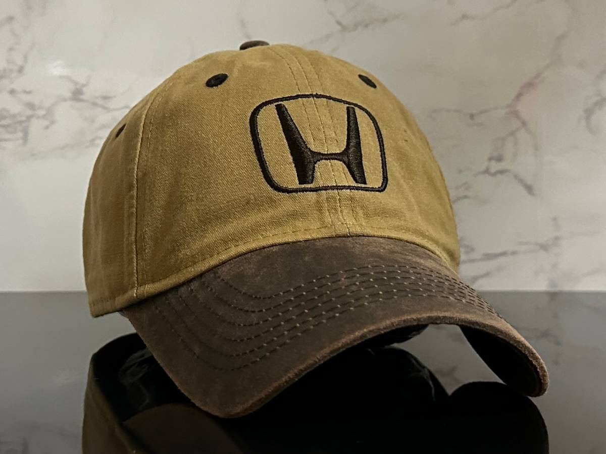 【未使用品】34C クール★Honda ホンダ キャップ 帽子 CAP クールなデザインのコットン素材とバイザーのコーティング素材！《FREEサイズ》_画像2