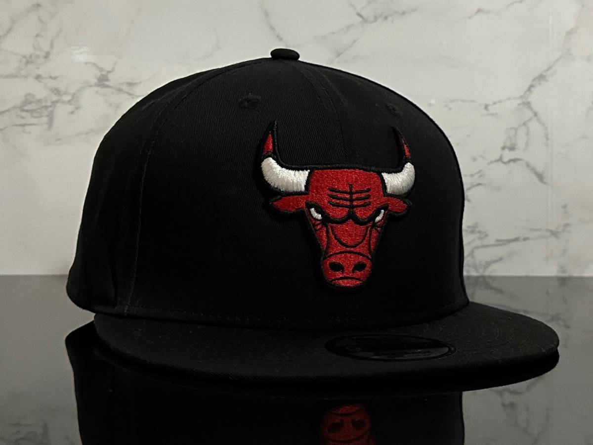 【未使用品】44D★NEW ERA ニューエラ 9FIFTY×NBA シカゴ ブルズ Chicago Bulls コラボ キャップ 帽子 CAP Michael Jordan《FREEサイズ》_画像2