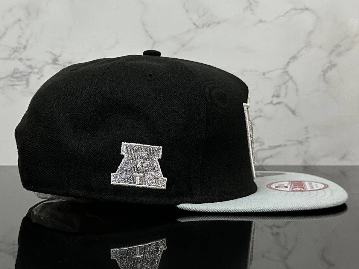 【未使用品】10A★NEW ERA ニューエラ 9FIFTY×NFL ラスベガス レイダース Las Vegas Raiders コラボ キャップ 帽子 CAP《M-L FREEサイズ》_画像5