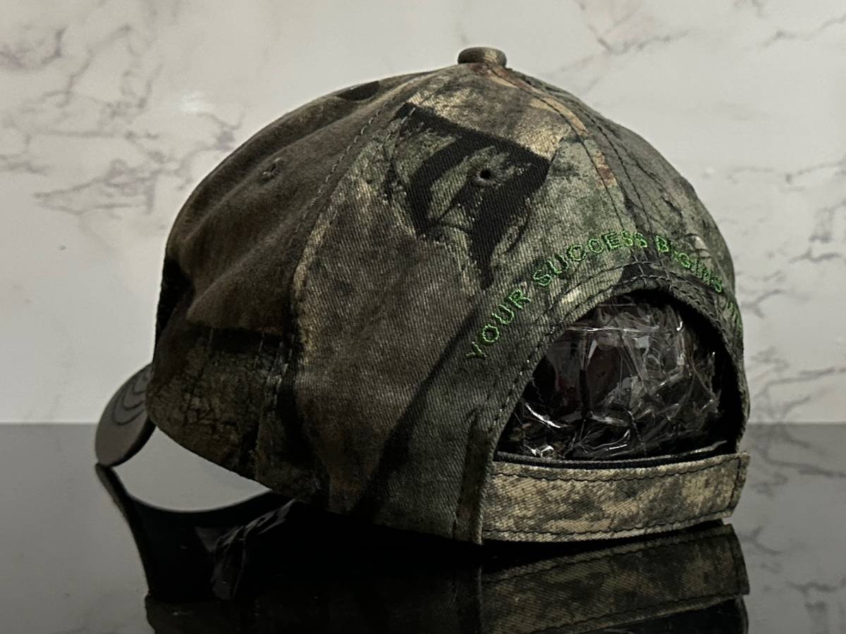 【未使用品】40B クール★JOHN DEERE ジョン・ディア キャップ 帽子 CAP クールなグレーとウット系迷彩柄のコットン素材！《FREEサイズ》_画像6