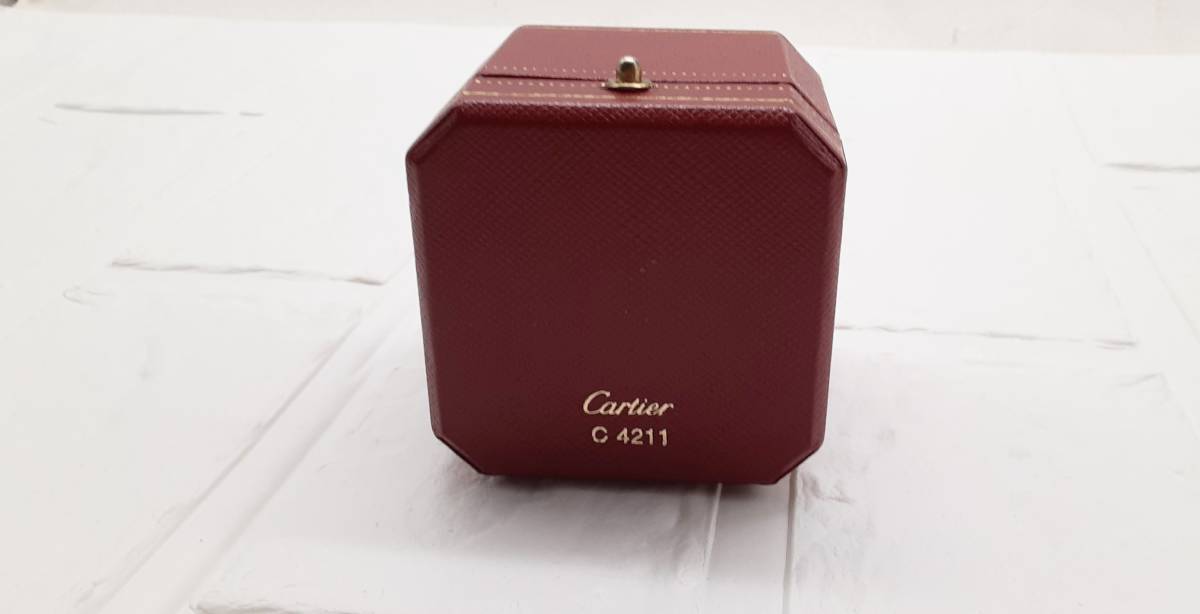 1円～★ Cartier カルティエ リングボックス C4211 ★空箱 指輪用 リング用 ジュエリーケース 空き箱 BOX_画像3