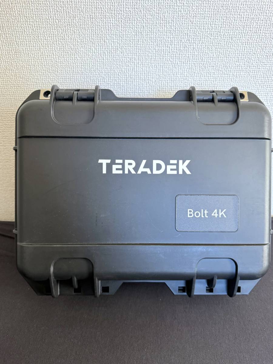 ほぼ未使用 Teradek BOLT 4K 収納用ハードケース ケースのみ　　　　　　　　　　　テラデック ハードケース キャリングケース 機材 ケース_画像1