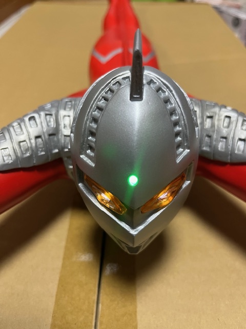 ウルトラセブン６＋１展　飛行タイプセブン　60ｃｍ　ステルス田中雷工房_画像3