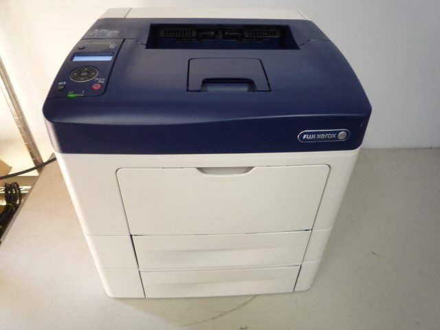 ☆FUJI XEROX/富士ゼロックス☆A4 モノクロ レーザープリンター☆DocuPrint P450 d☆増設トレイ カセット付☆印刷枚数 18965枚☆h06335_画像1