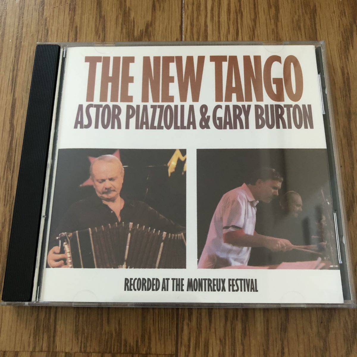 【CD】アストラ・ピアソラ ＆ ゲイリー・バートン／THE NEW TANGO_画像1