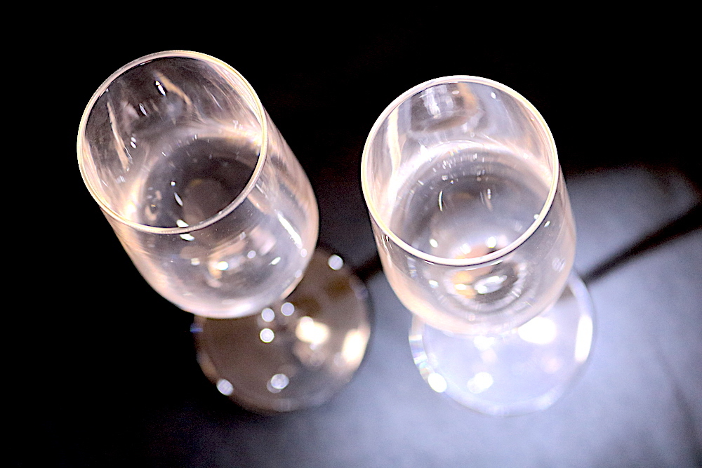 【未使用品】Oberglas Serie Precious Sektkelch オバーグラス シャンパングラス 175mL 計2脚の画像2