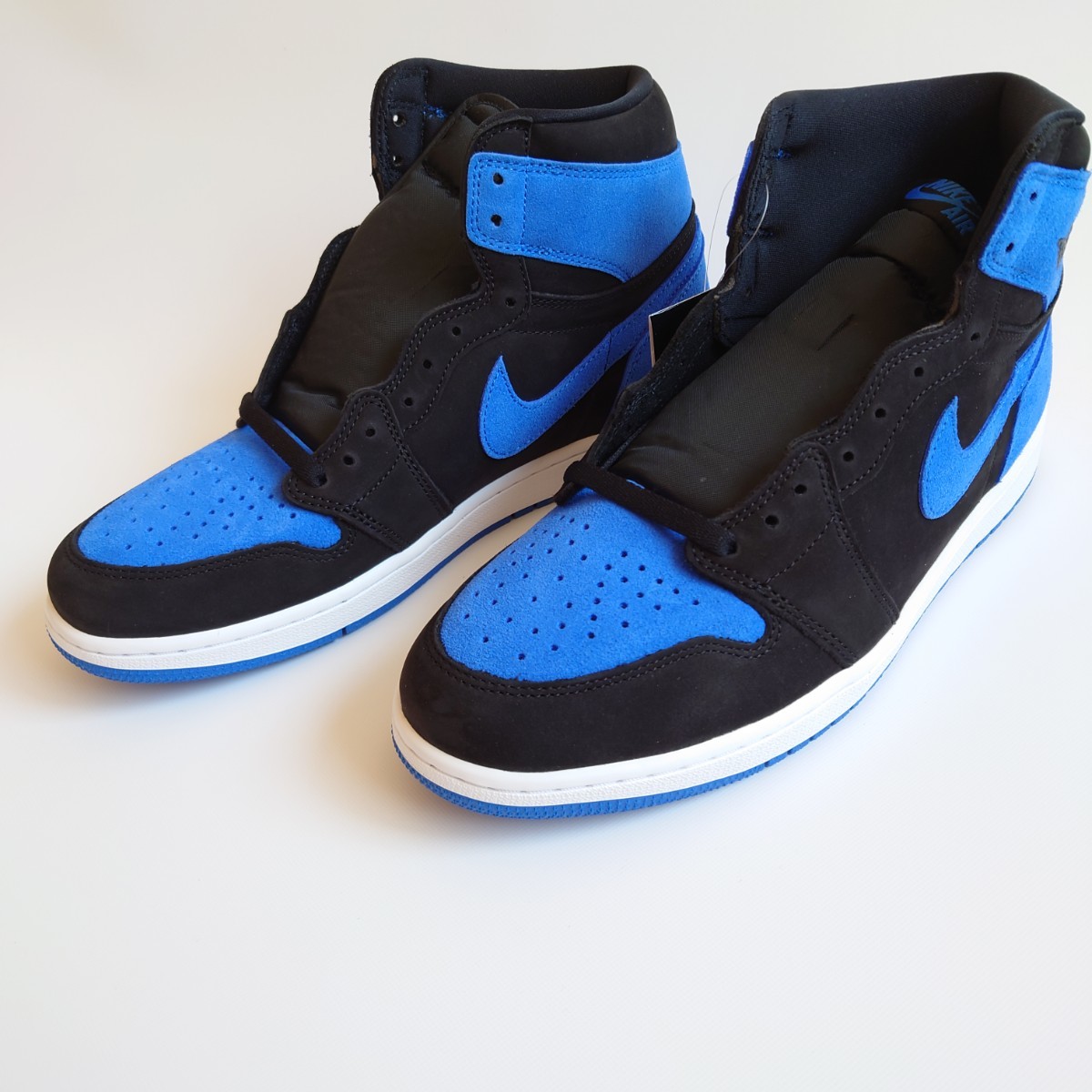 新品 30.5cm Nike Air Jordan1 Retro High OG Royal Reimagined ナイキ エアジョーダン1 レトロ ハイ OG ロイヤル リイマジンド DZ5485-042_画像2