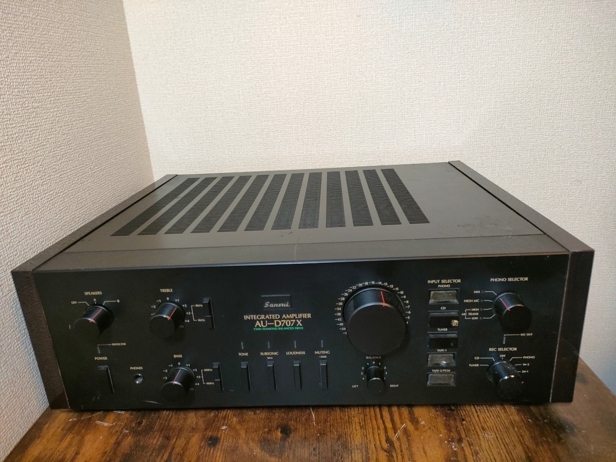 現状品】SANSUI AU-D707X プリメインアンプ(サンスイ)｜売買された