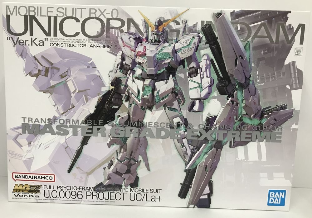 Wc009★バンダイ MGEX 1/100 ユニコーンガンダム Ver.Ka 機動戦士ガンダムUC[ユニコーン] 中古 未組立★_画像1