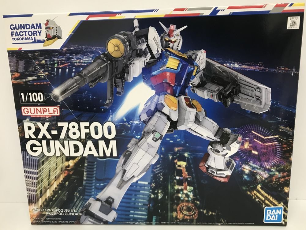 Wc133★バンダイ 1/100 RX-78F00 ガンダム 中古 未組立★_画像1