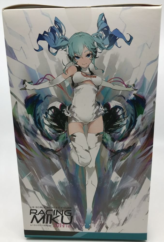 Wc111★グッドスマイルカンパニー レーシングミク 2014 Ver. 「VOCALOID」 1/8 ATBC-PVC製塗装済み完成品 中古 未開封品★_画像5