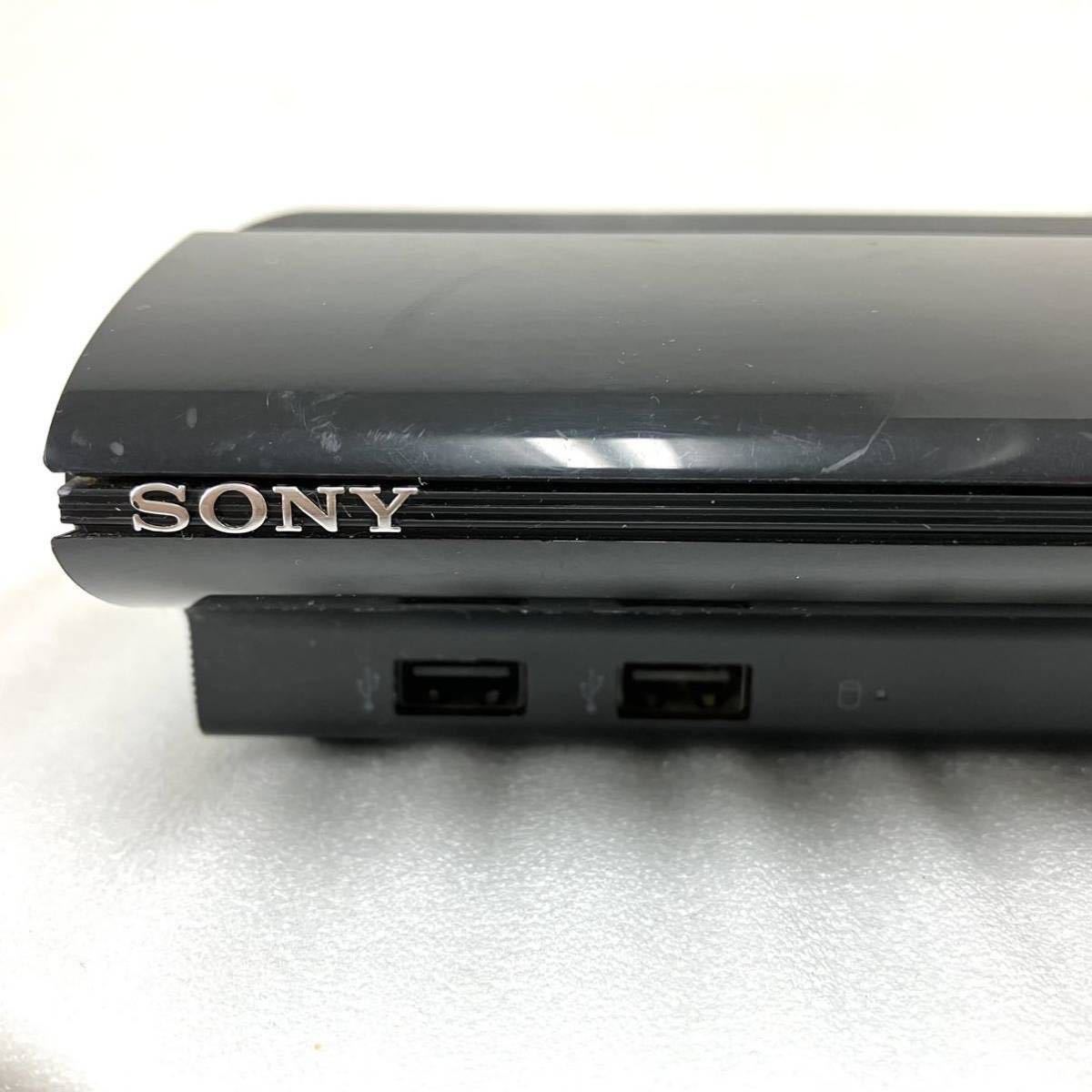 SONY ソニー PS3 本体 CECH-4200B プレイステーション3 PlayStation3 プレステ3 ブラック 薄型 250GB Blu-ray ブルーレイ 後期型_画像6