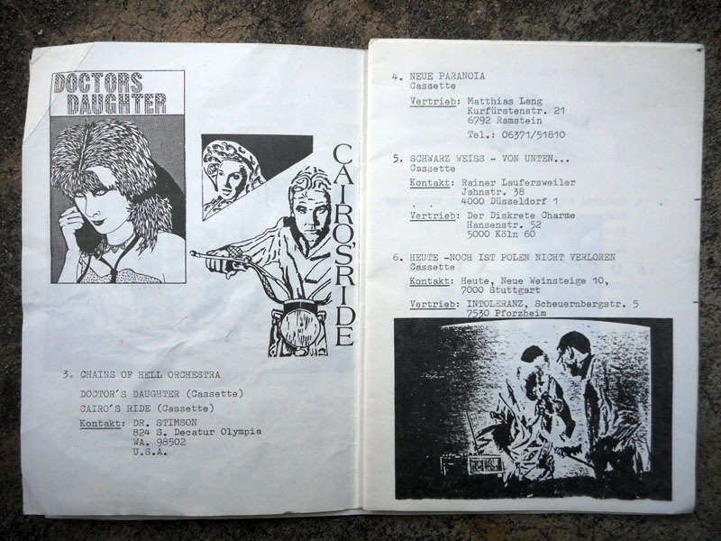 【カセット】Band-It No.12【1984年/ICE 9/Alu/Heute/MDK/Blue China/Dead Pygmies/Rimarimba/Cleaners From Venus他】_画像5