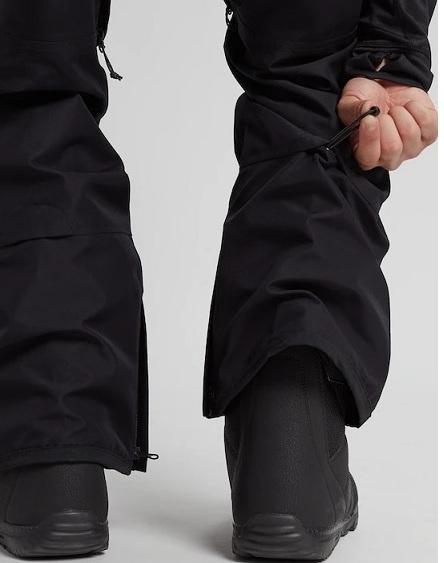 Burton バートン Ballast GORE-TEX 2L パンツ XSサイズ トール ブラック 黒 スキー スノボ_画像6