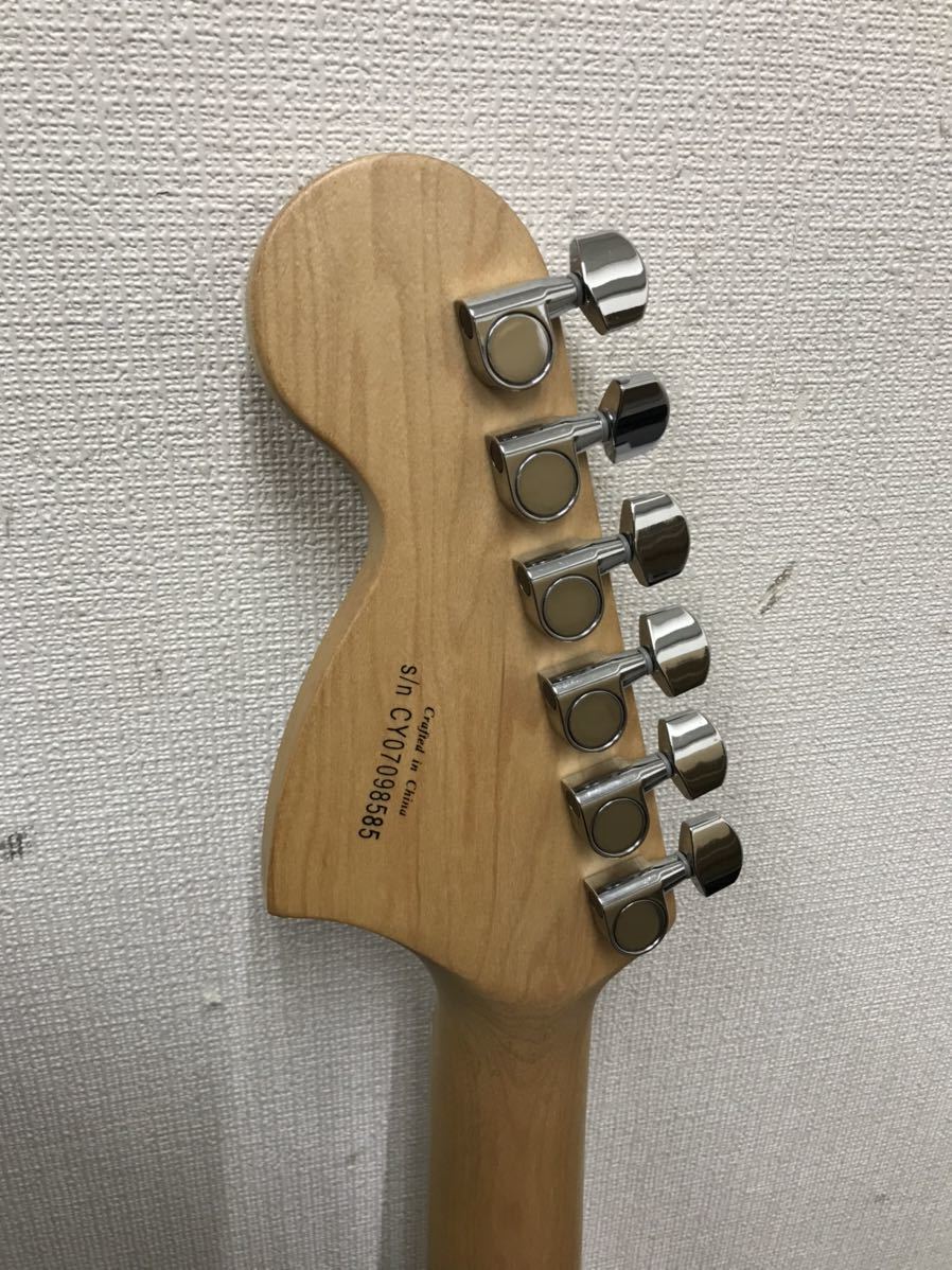 【b2】 Squier by Fender STRAT スクワイヤー　ストラト エレキギター　JUNK y2954 1110-67_画像3
