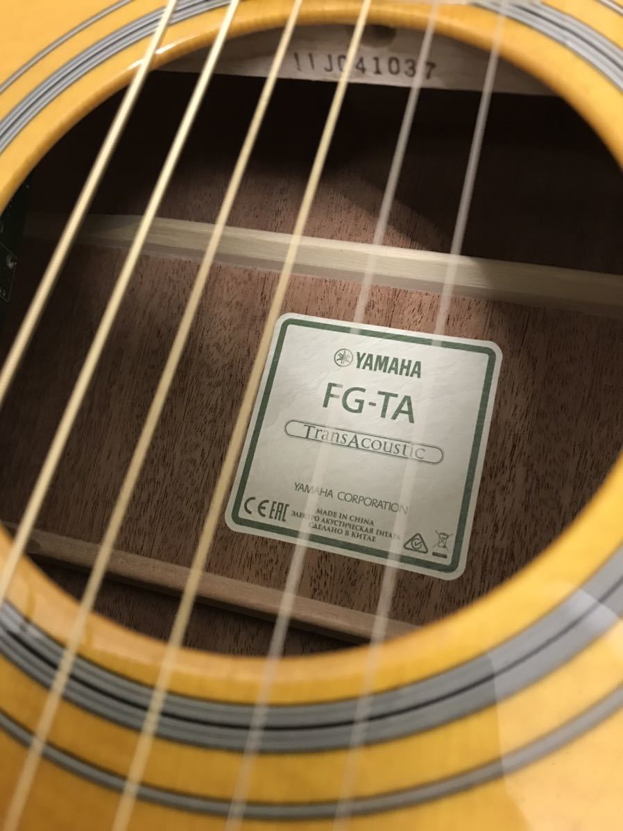 【b3】 YAMAHA FG-TA ヤマハ アコースティックギター　エレアコ y3081 1106-15_画像5