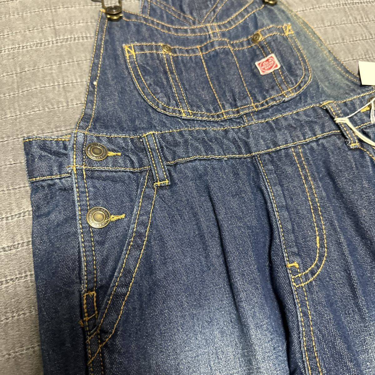 新品JUNKSTOREジャンクストア　デニムオーバーオール130 男女4390円　デニムパンツ_画像5